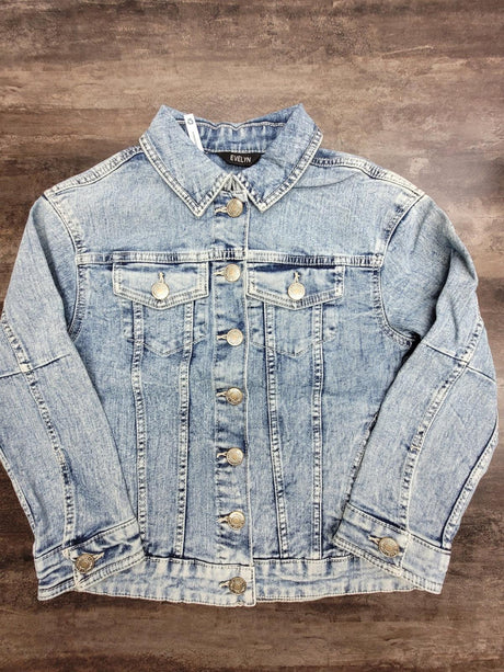 Silver Youth Girls Evelyn Denim Jacket - A&M Clothing & Shoes