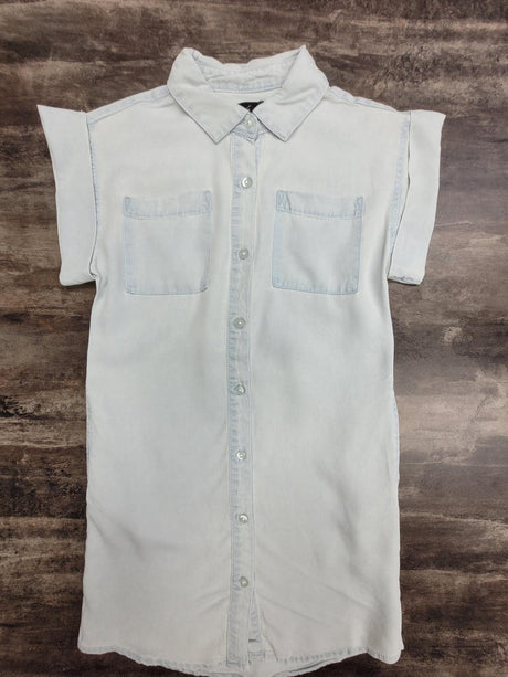 Silver Youth Girls SS Shirt Dress - A&M Clothing & Shoes