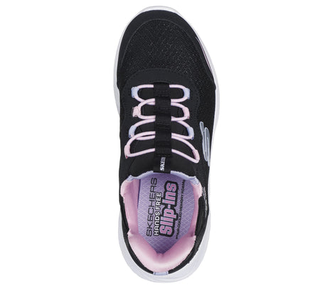 Skechers Kids/Youth Girls Slip-ins Shoes - Black