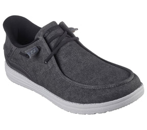 Skechers Men's Melson Coronado Slip-ins Shoes - Black/Grey