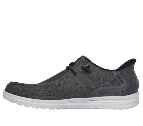 Skechers Men's Melson Coronado Slip-ins Shoes - Black/Grey