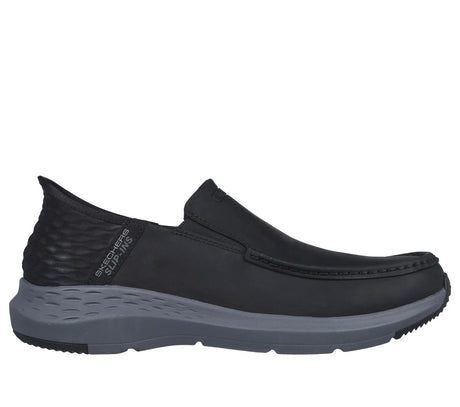 Skechers Men's Parson Leather Slip-ins - Black