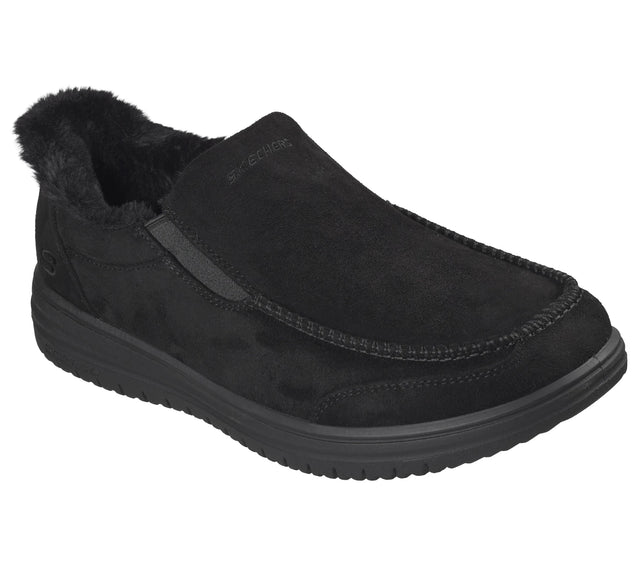 Skechers Men's Slip-Ins Muirette Scofield Shoes Wide - Black