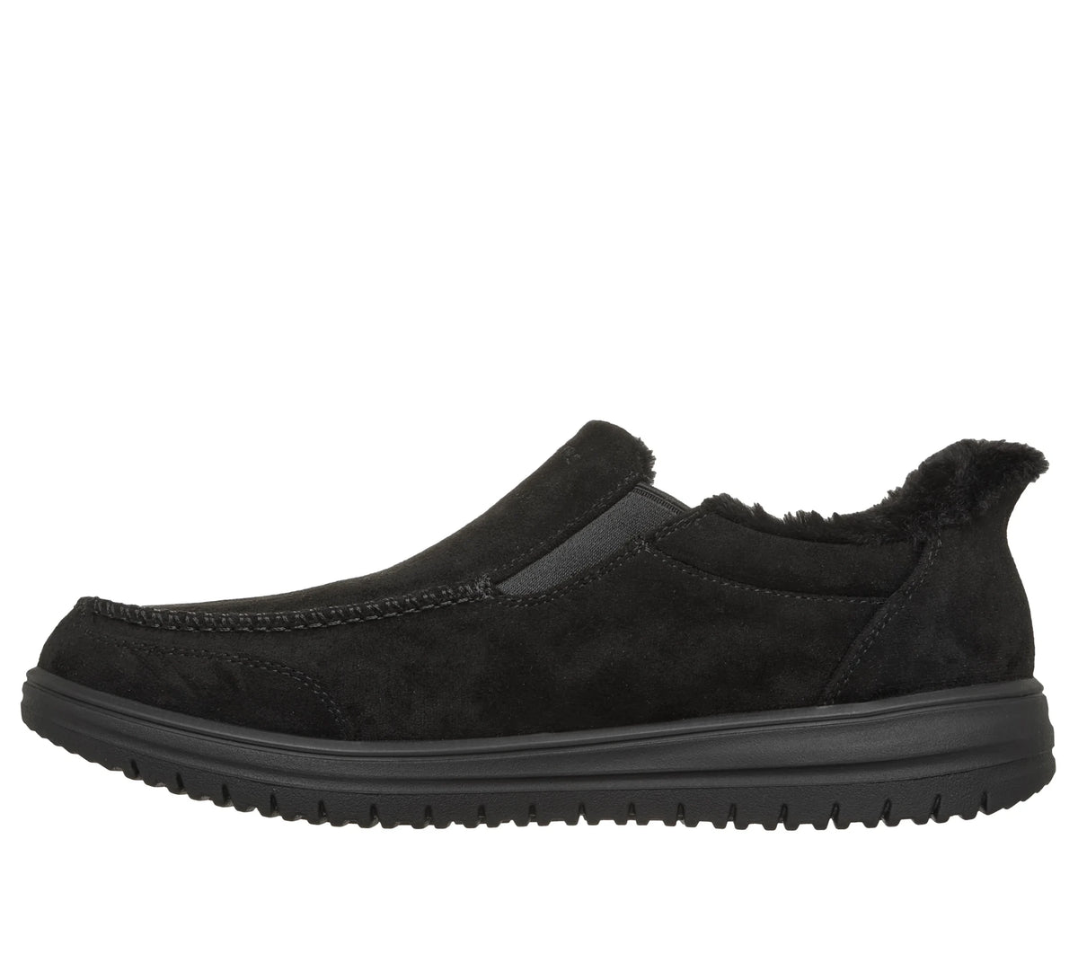 Skechers Men's Slip-Ins Muirette Scofield Shoes Wide - Black