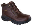 Skechers Men's Slip-Ins Respected 2.0 Orson Boots Wide - Red/Brown