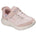 Skechers Toddler Girls Slip-Ins Comfy Sprints Lil Flower Shoes - Rose/Flower