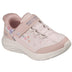 Skechers Toddler Girls Slip-Ins Comfy Sprints Lil Flower Shoes - Rose/Flower