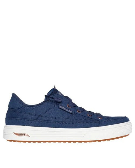 Skechers Women's Arch Fit Arcade Meet Ya There Shoes Wide - Navy