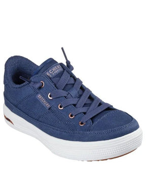 Skechers Women's Arch Fit Arcade Meet Ya There Shoes Wide - Navy
