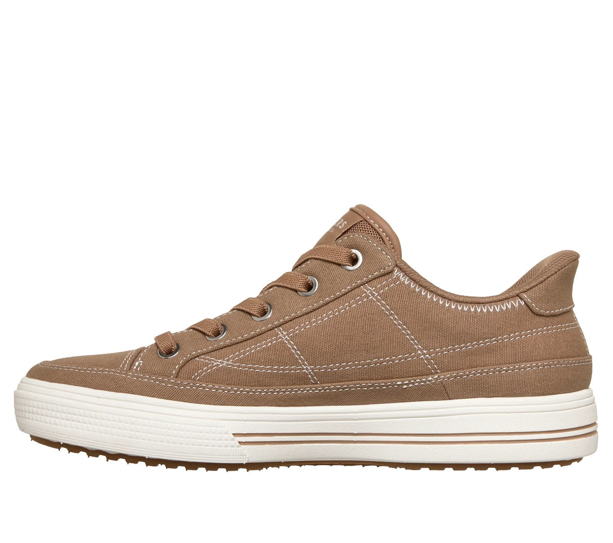 Skechers Women's Slip-Ins Arch Fit Arcade See-Ya-There Shoes - Camel