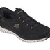 Skechers Women's Slip-Ins Glide Step Copper Bloom Shoes - Black/Rose Gold