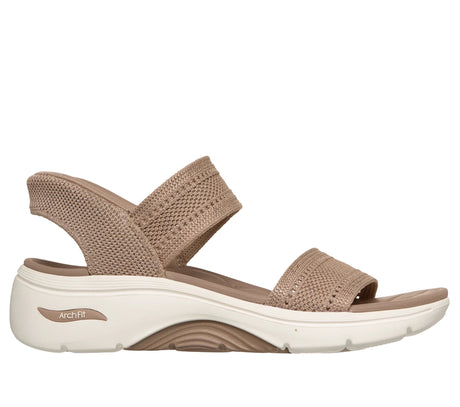 Skechers Women's Slip-ins Go Walk Arch Fit 2 Sandals - Tan