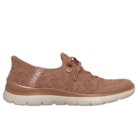 Skechers Women's Slip-ins Summits Floral Dreams Shoes - Tan