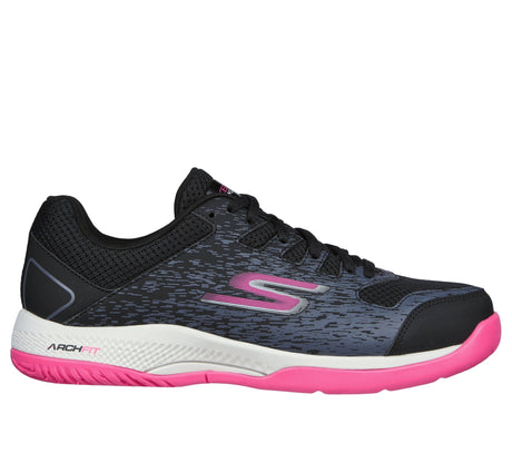 Skechers Women's Viper Court Pickleball - Black/Pink