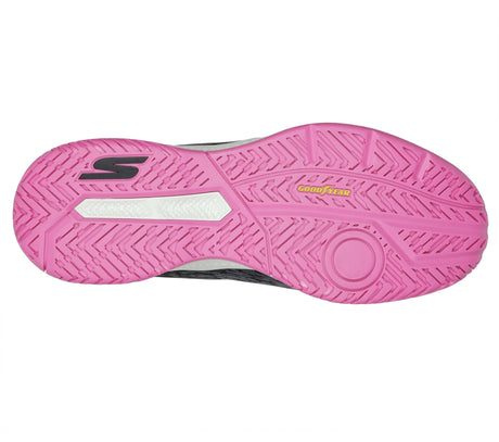 Skechers Women's Viper Court Pickleball - Black/Pink