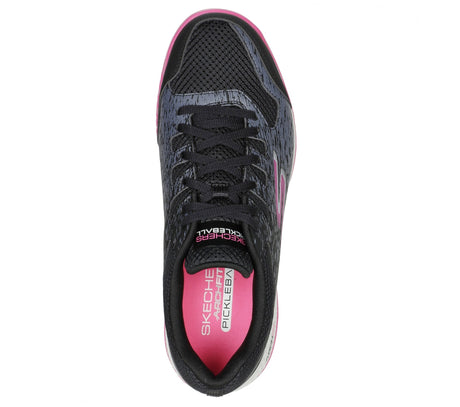 Skechers Women's Viper Court Pickleball - Black/Pink