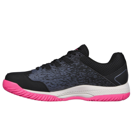 Skechers Women's Viper Court Pickleball - Black/Pink