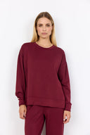 Soyaconcept Women's Banu 164 Sweatshirt - Dark Red