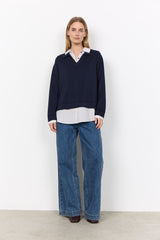 Soyaconcept Women's Banu 336 Sweater - Navy