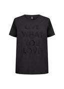 Soyaconcept Women's Derby 38 T-Shirt - Black