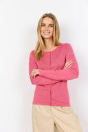 Soyaconcept Women's Dollie 446 Knitted Cardigan - Rapture Rose