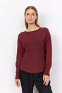 Soyaconcept Women's Dollie 620 Sweater - Oxblood Red