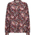 Soyaconcept Women's Habin Aop 2 Printed Button-Up Shirt - Madder Brown