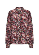 Soyaconcept Women's Habin Aop 2 Printed Button-Up Shirt - Madder Brown