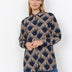 Soyaconcept Women's Halin Aop 2 Printed Blouse - Navy