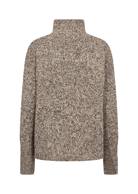 Soyaconcept Women's Halina Yd2 Knit Sweater - Chocolate Plum