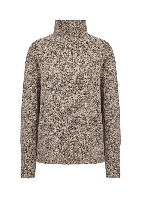 Soyaconcept Women's Halina Yd2 Knit Sweater - Chocolate Plum