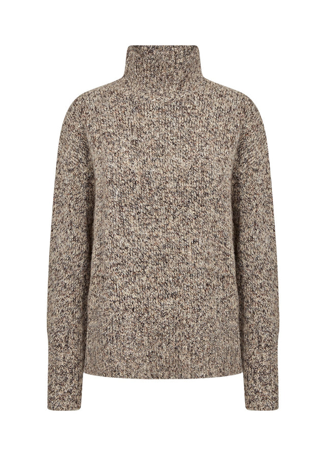 Soyaconcept Women's Halina Yd2 Knit Sweater - Chocolate Plum