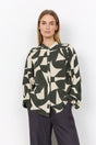 Soyaconcept Women's Hanni Aop 1 Printed Blouse - Forest Night