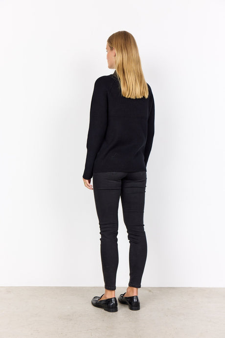 Soyaconcept Women's Kanita 4 Knit Sweater - Black