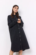 Soyaconcept Women's Kiss 2 Shirt Dress - Black Denim