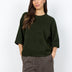 Soyaconcept Women's Orlean 1 Short Sleeve Sweater - Forest Night