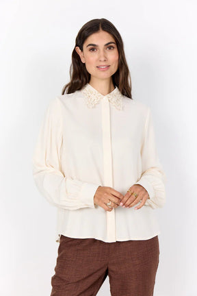 Soyaconcept Women's Radia 230 Woven Blouse - Cream