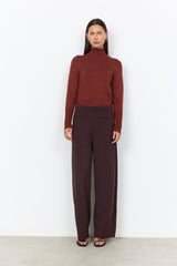Soyaconcept Women's Siham 48 Pants - Chocolate Plum