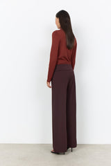 Soyaconcept Women's Siham 48 Pants - Chocolate Plum