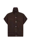 Soyaconcept Women's Vagna 7 Vest - Chocolate Plum
