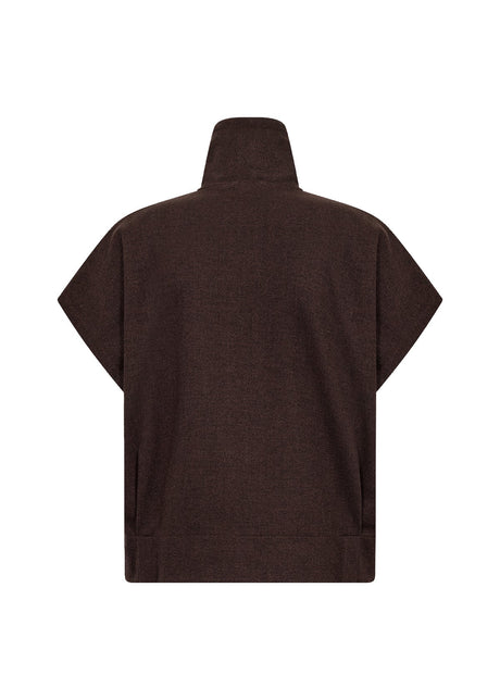 Soyaconcept Women's Vagna 7 Vest - Chocolate Plum