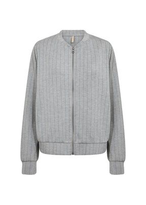 Soyaconcept Women's Vivi 2 Bomber Jacket - Medium Grey