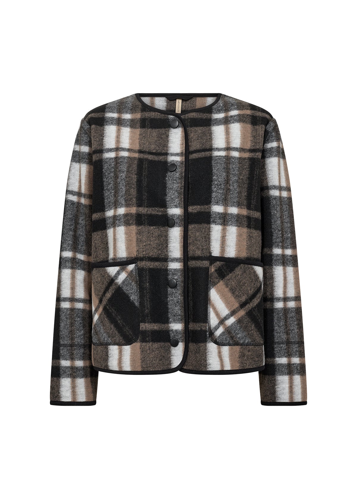 Soyaconcept Women's Vocal 1 Plaid Jacket - A&M Clothing & Shoes - Westlock
