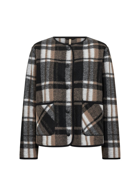 Soyaconcept Women's Vocal 1 Plaid Jacket - A&M Clothing & Shoes - Westlock