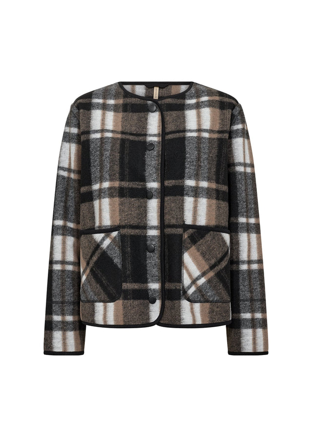 Soyaconcept Women's Vocal 1 Plaid Jacket - A&M Clothing & Shoes - Westlock