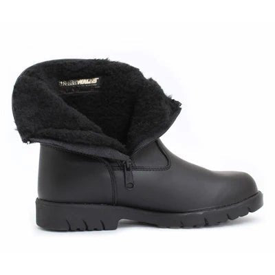 Sport Walks Men's Track Winter Boots Wide - Black