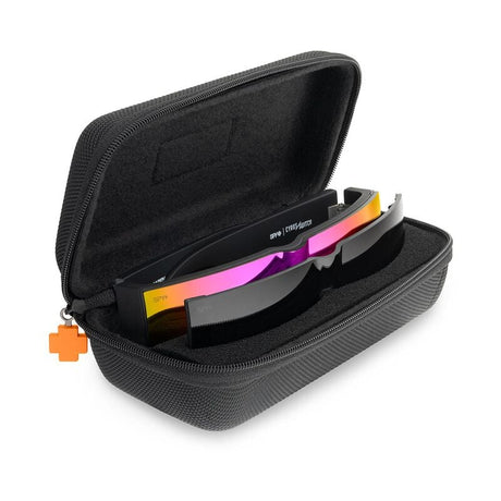 Spy Cyrus Switch Black Happy Mirror Sunglasses - Black/Multi
