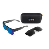 Spy Cyrus Switch Translucent Gunmetal Happy Sunglasses - A&M Clothing & Shoes