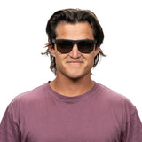 Spy Discord Soft Matte Black Happy Grey Polar Sunglasses - A&M Clothing & Shoes