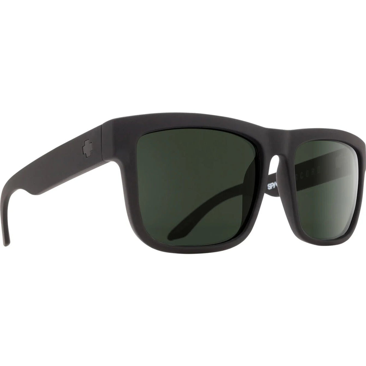 Spy Discord Soft Matte Black Happy Grey Polar Sunglasses - A&M Clothing & Shoes